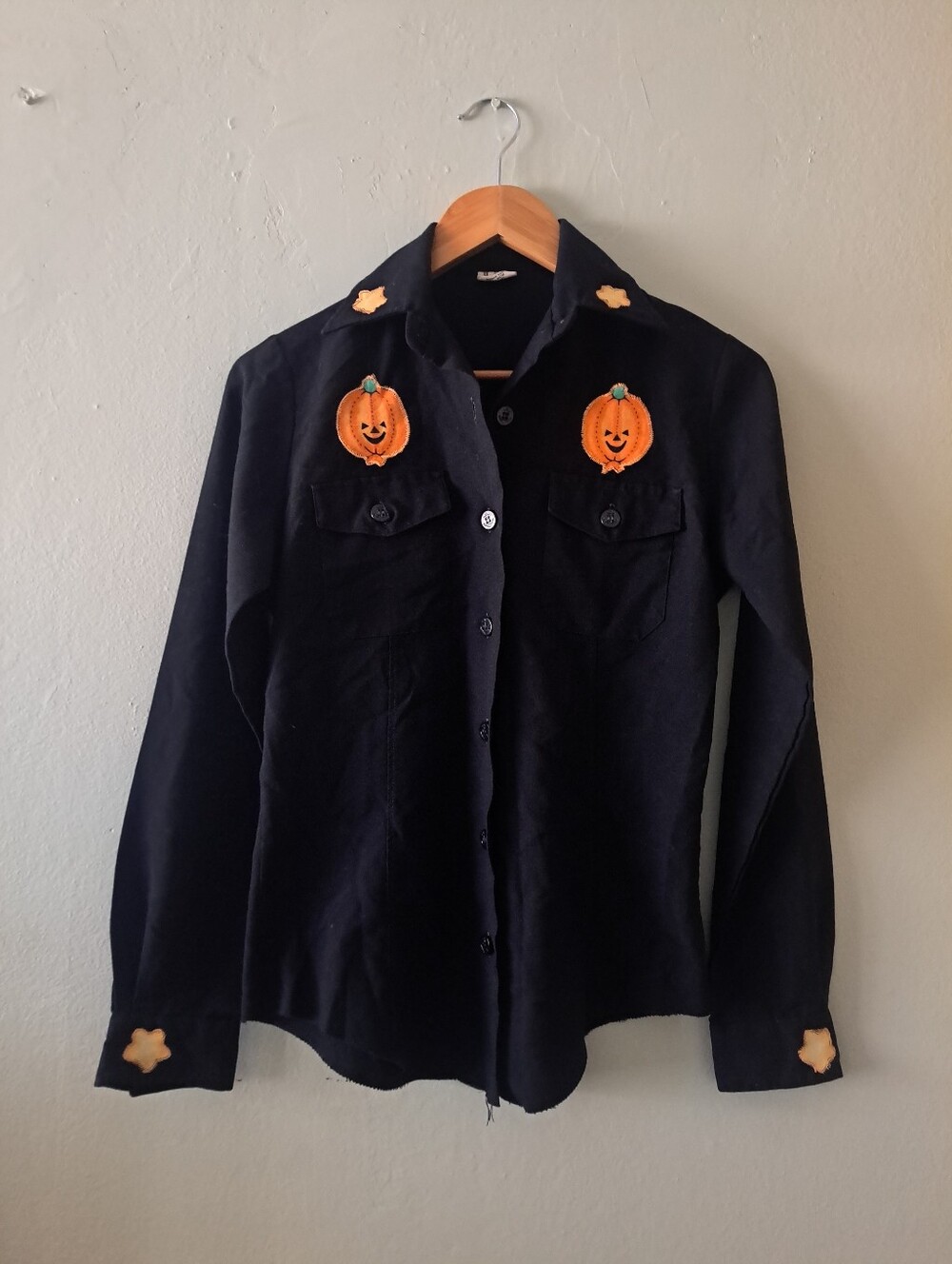 Super Cute Vintage Halloween Button Down